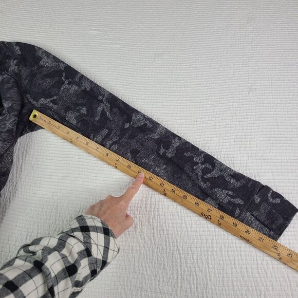 Lululemon 10 Warm Stabilizer 1/2 Zip Hoodie Rulu W3CTIS Incognito Camo HTR Women - Picture 7 of 16